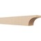 Ekena Millwork 6in. W x 6in. H x 36in. L Huntington Woodgrain TimberThane Rafter Tail, Primed Tan RFTUR06X06X36HUNRCPR - alternate 1